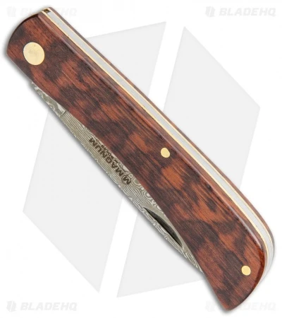 Boker Rangebuster Slip Joint Knife Snakewood (3" Damascus) 2 Boker Rangebuster Slip Joint Knife Snakewood (3" Damascus) - Image 2