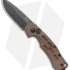 Boker Thunder Storm Automatic Knife Coyote Brown Aluminum (2.9" Blackwash AUS-8)
