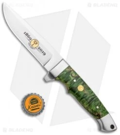 Boker Vollintegral 150th Anniversary Fixed Blade Knife Curly Birch (4.6" Satin) -Boker Sales Store Boker Vollintegral 150th Anniversary Fixed Curly Birch Satin 126585 BHQ 94447 jr bottlecap