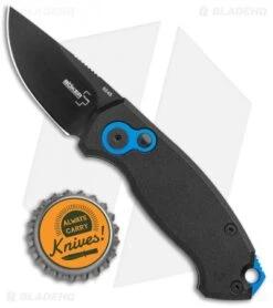 Boker Vox Kompakt CA Legal Automatic Knife (1.9" Black D2) -Boker Sales Store Boker Vox Kompakt CA Legal Auto Knife Black 01BO624NSOI BHQ 95711 jr bottlecap 2
