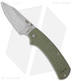 Boker Plus Chad Los Banos XS Slip Joint Knife OD Green (3" Bead Blast) 01BO538