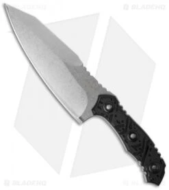 Boker Plus M2 Fixed Blade Knife Black G-10 (6" Stonewash) 02BO056