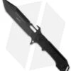 Boker Kalashnikov Tanto Fixed Blade Knife (5.875" Black Plain) 02KAL10