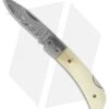 Boker Magnum Damascus Bone Lockback Knife (3.1" Damascus) 01MB180DAM
